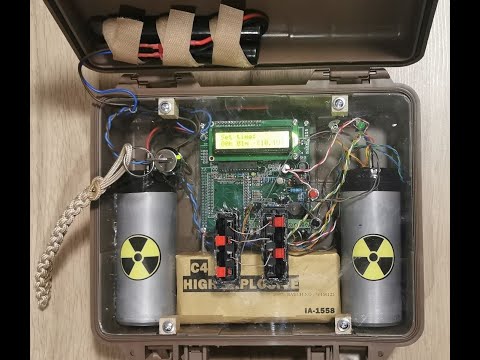 Airsoft időzített bomba