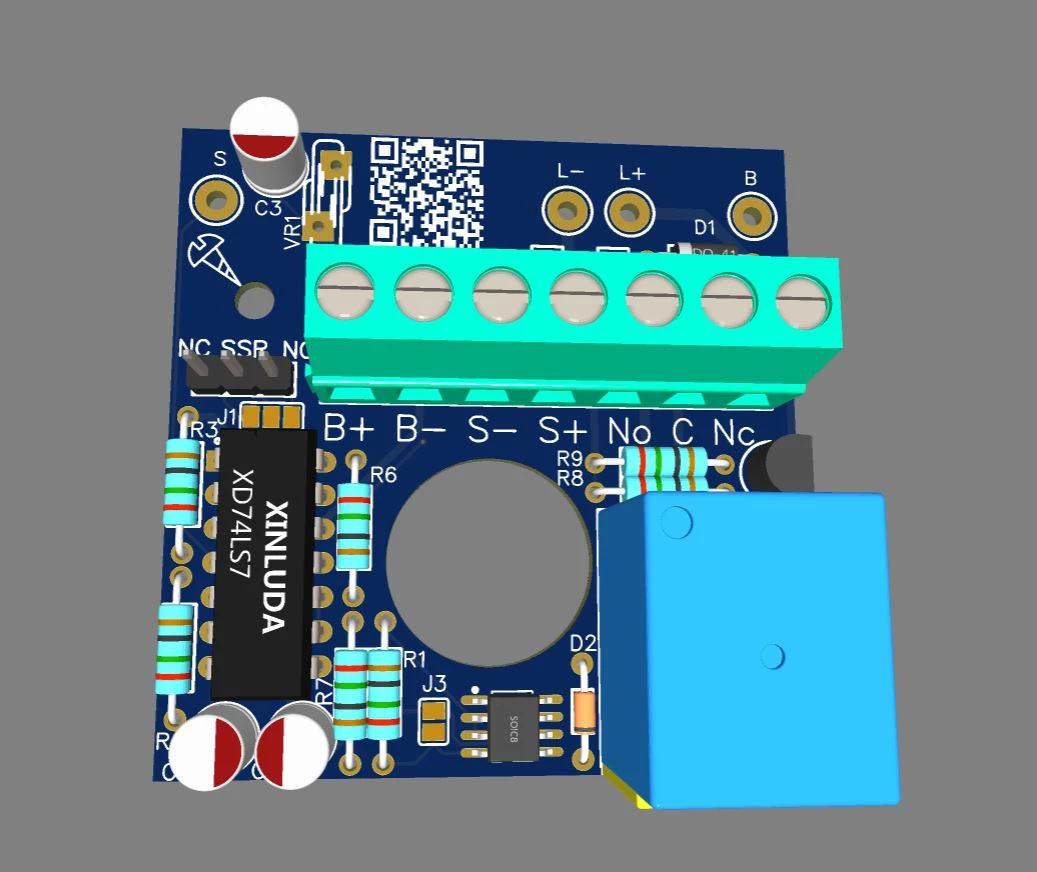 CFRP-1 relépanel